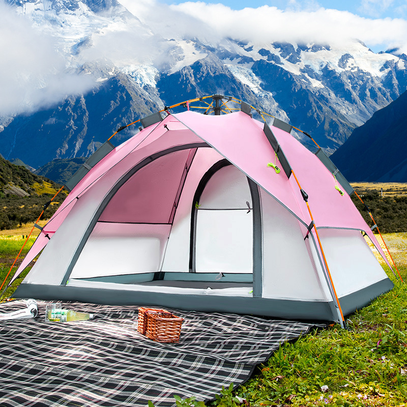 Emergency Mylar Tent - 가족 캠핑용 대형 텐트, 빠른 설치,