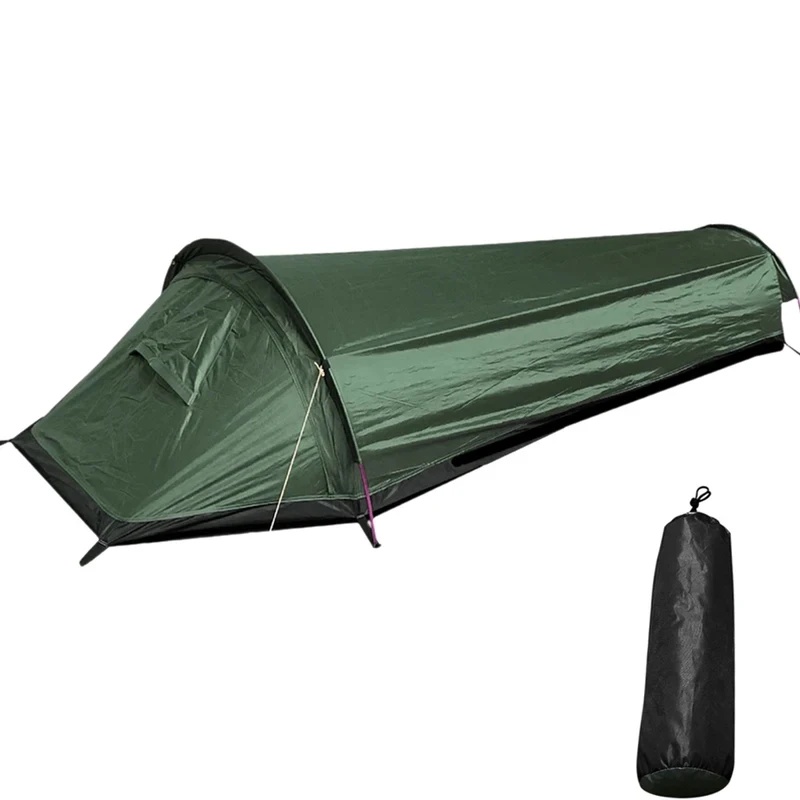 Emergency Mylar Tent - 1인용 캠핑 텐트, 초경량 컴팩트 침낭,