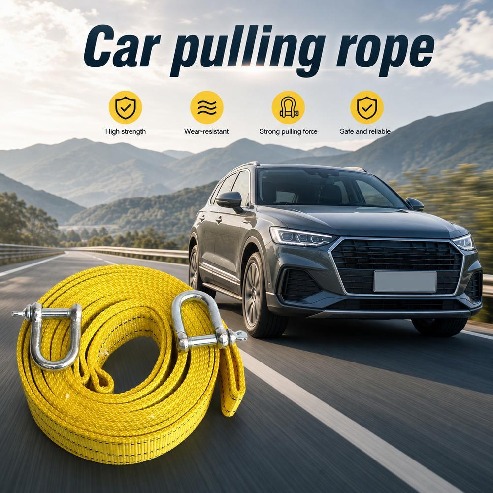 Rescue Rope Throw - 3M 고강도 차량 견인 스트랩, 2개의