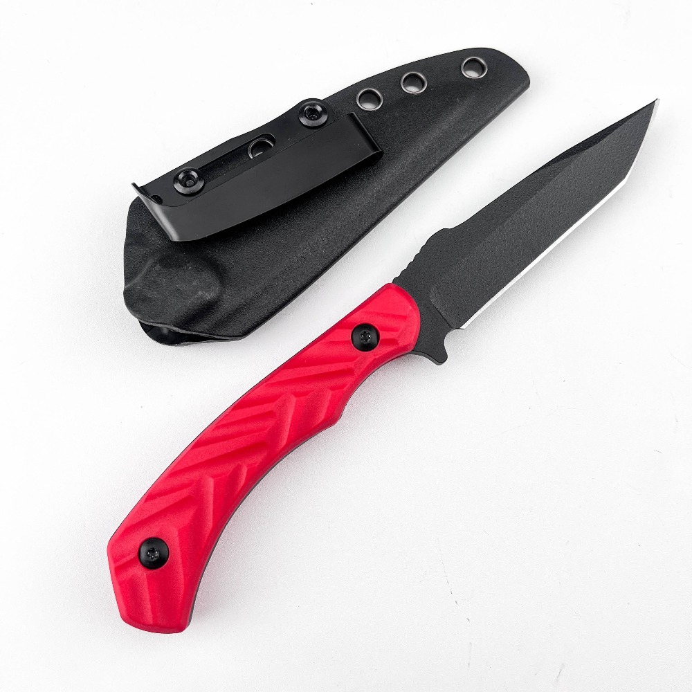 고정날 사냥칼 나일론 섬유 손잡이 블랙 블레이드, 카이 - Bushcraft Knife Fixed 리뷰 및 가격