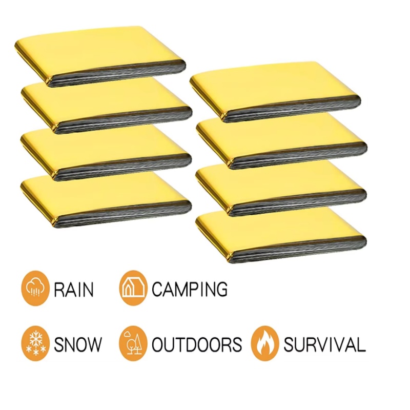 130x210cm 고강도 마일러 호일 비상용 담요, 캠 - Survival Blanket Reflective 리뷰 및 가격
