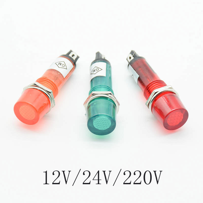 5Pcs 220V 12V 24V DC 장착 구멍 10m - Signal Panel Orange 리뷰 및 가격