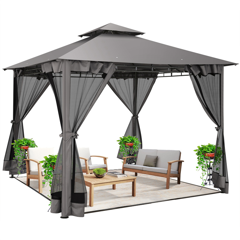 10'x10' 가제보 할인 판매, 모기장이 있는 방수  - Emergency Mylar Tent 리뷰 및 가격