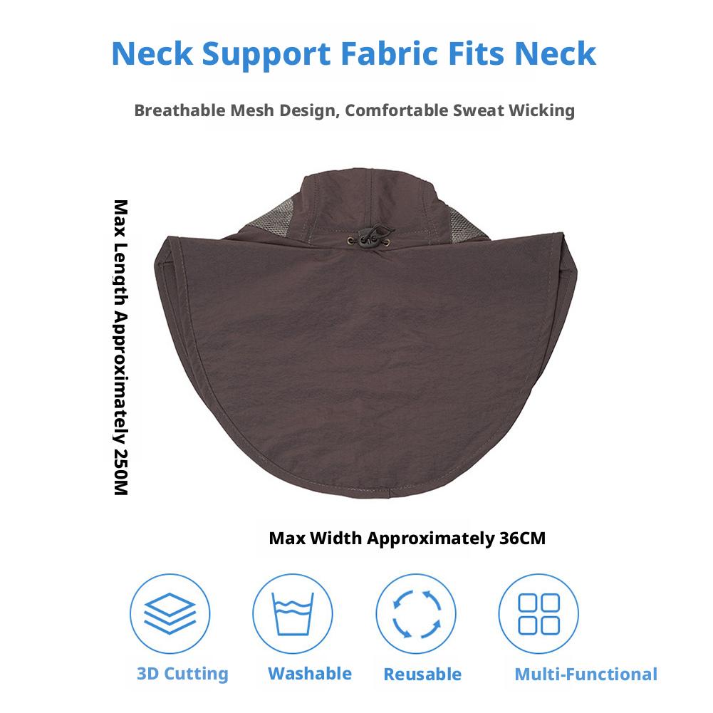남녀공용 넥 플랩이 있는 넓은 챙 햇빛 가리개 모자,  - Fishing Kit Compact 리뷰 및 가격
