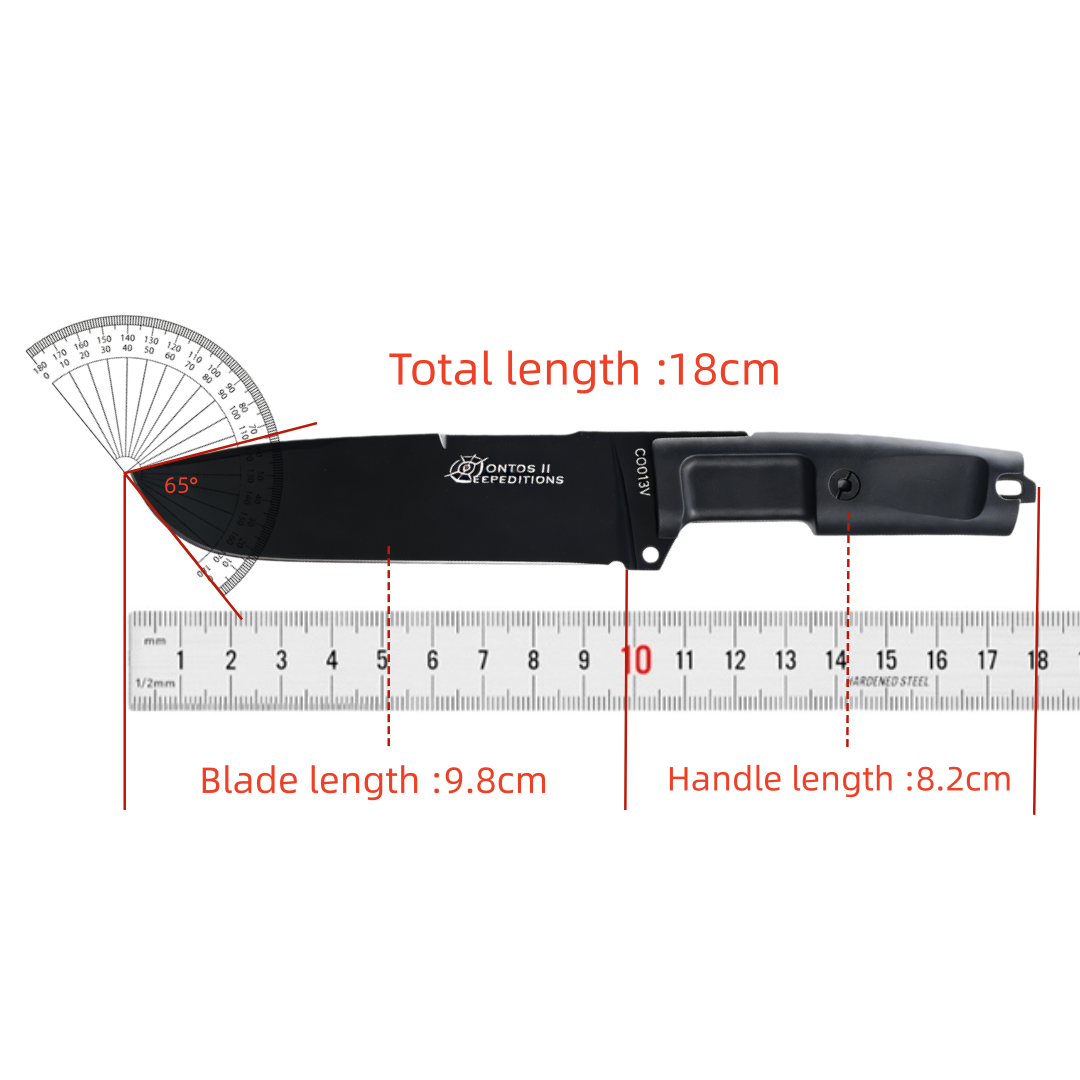 온토스 - 고강도 정글 장애물 제거 나이프, N690  - Bushcraft Knife Fixed 리뷰 및 가격